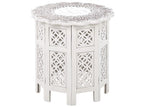 Side Table BADHI Mango Wood White