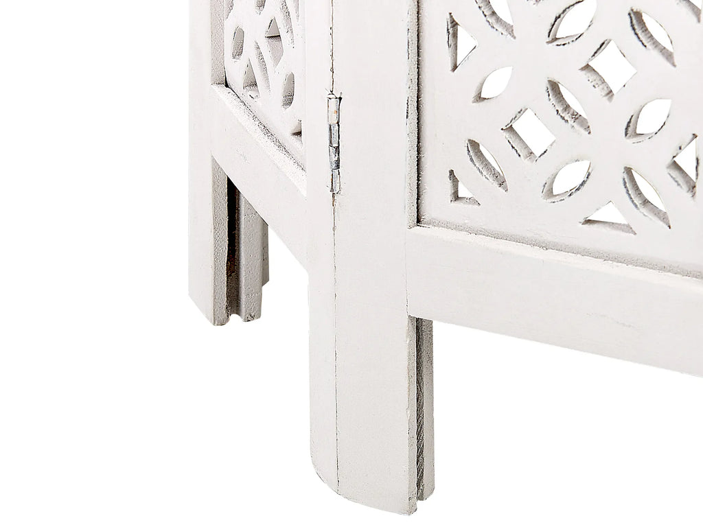 Side Table BADHI Mango Wood White