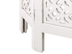 Side Table BADHI Mango Wood White
