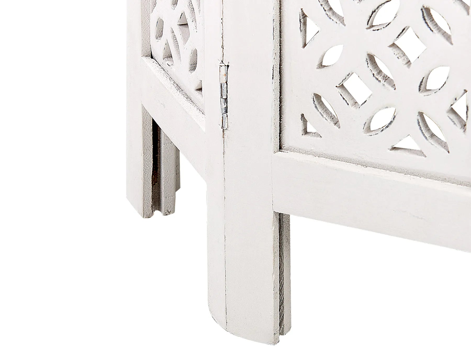 Side Table BADHI Mango Wood White