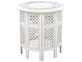 Side Table ELARA Mango Wood White