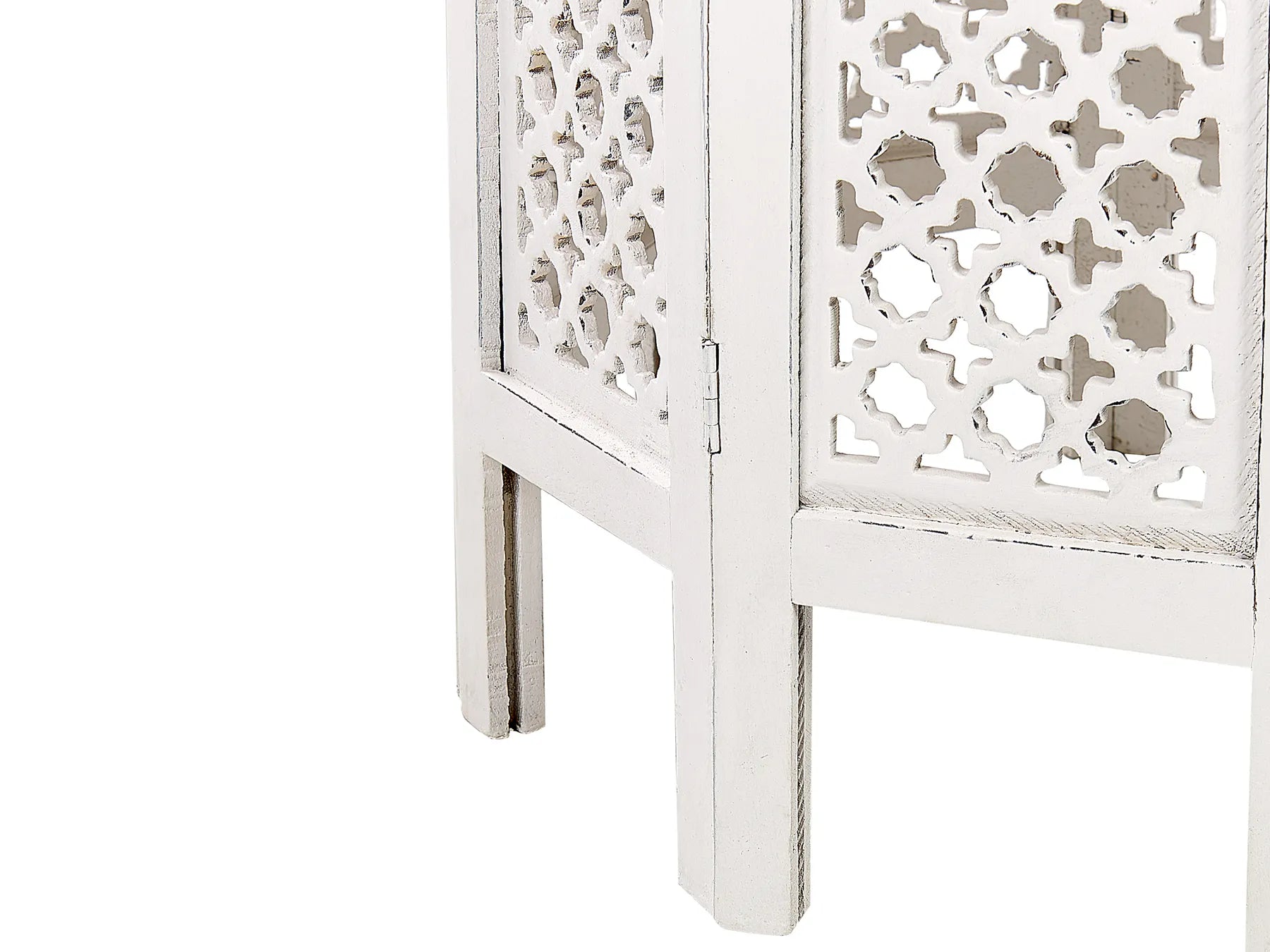 Side Table ELARA Mango Wood White