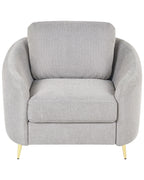 Armchair TROSA Fabric Light Grey
