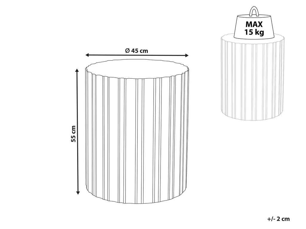 Side Table DEULI White