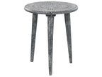 Set of 2 Side Tables JATRA Mango Wood Grey