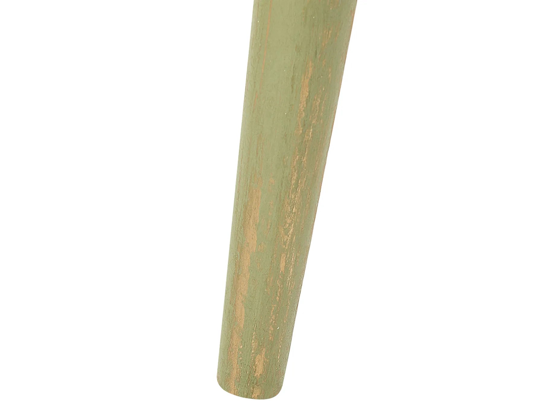 Set of 2 Side Tables MAHARO Mango Wood Light Green