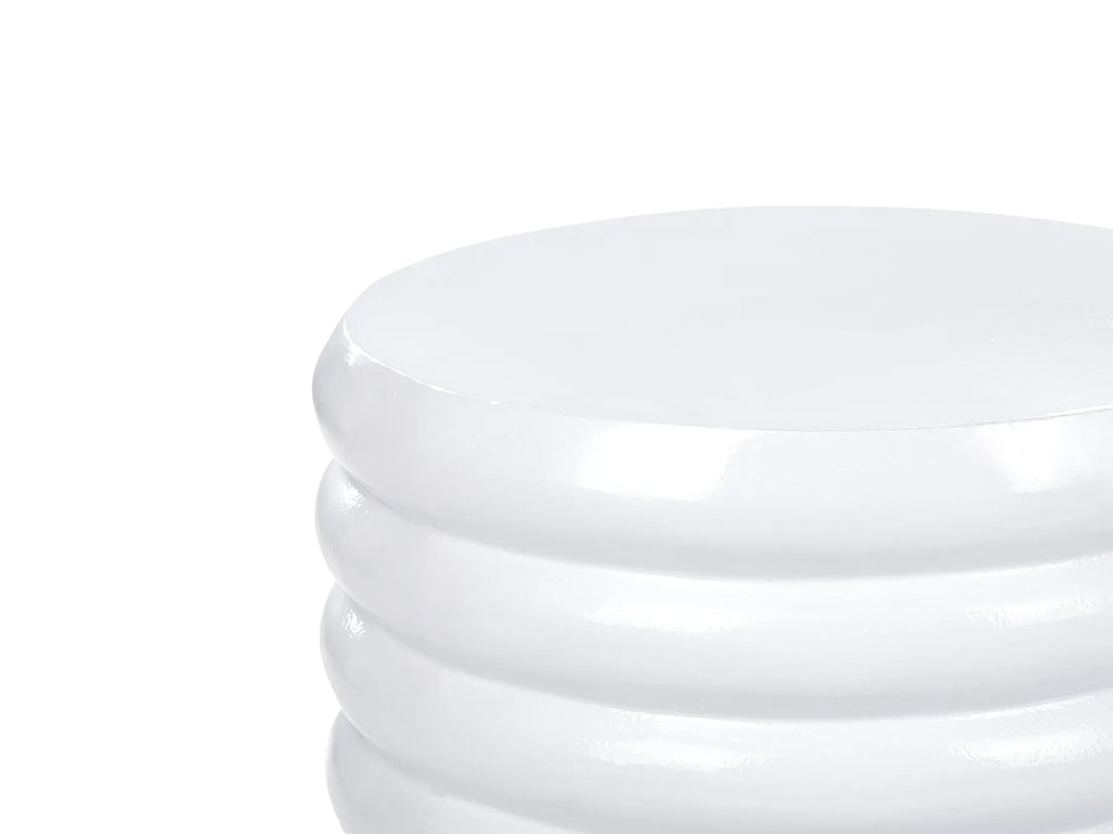 Side Table KIKIWA Metal White