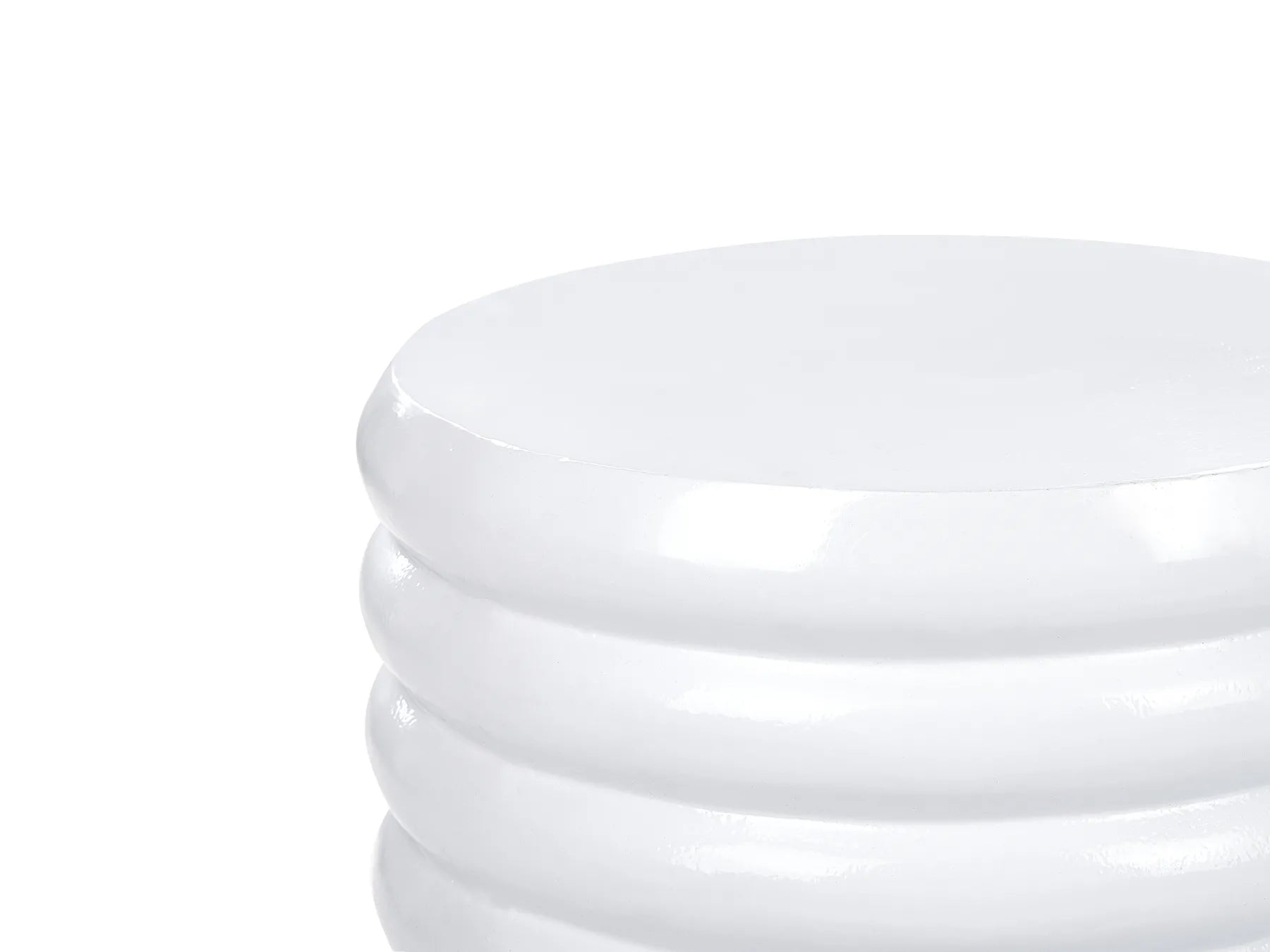 Side Table KIKIWA Metal White