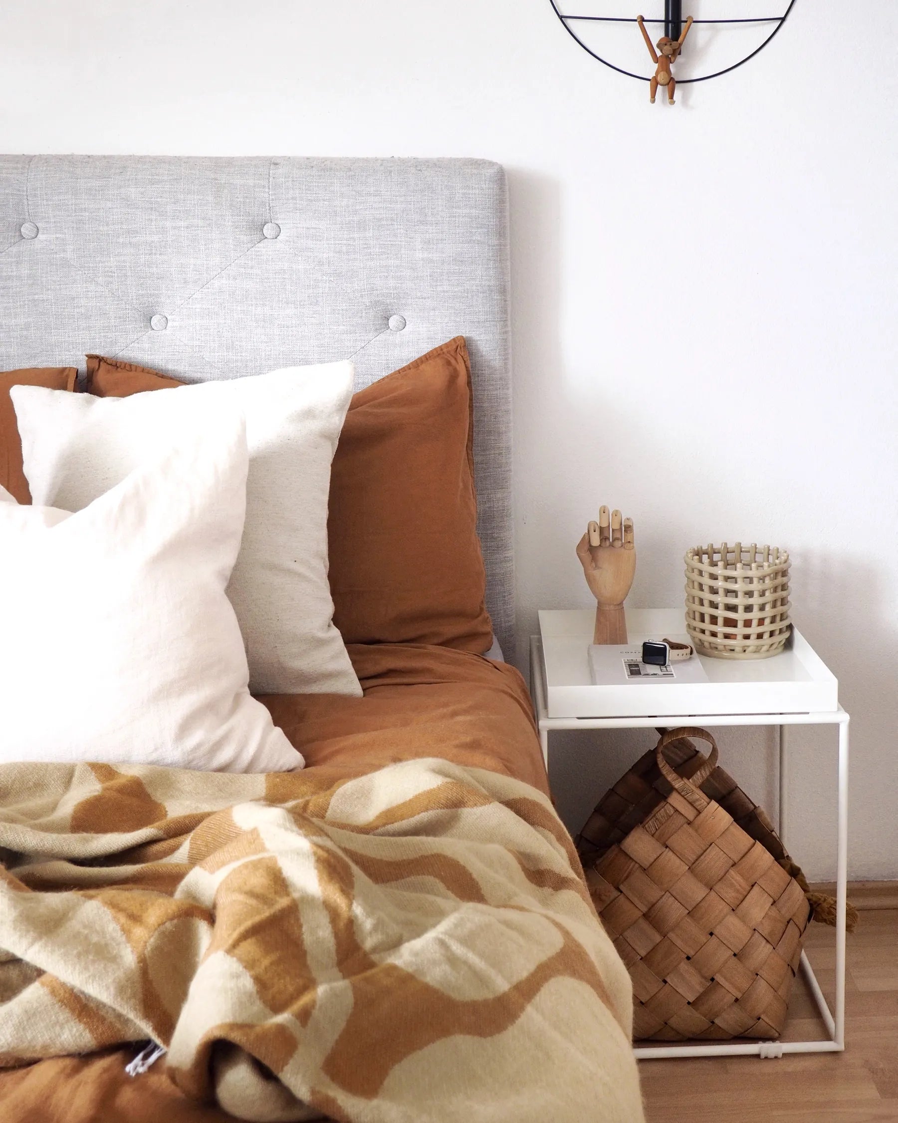 Side Table SAXON Metal White