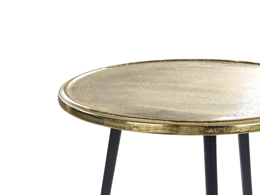 Side Table TELFER Metal Gold