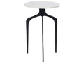 Side Table TIHOI Marble Black/ White