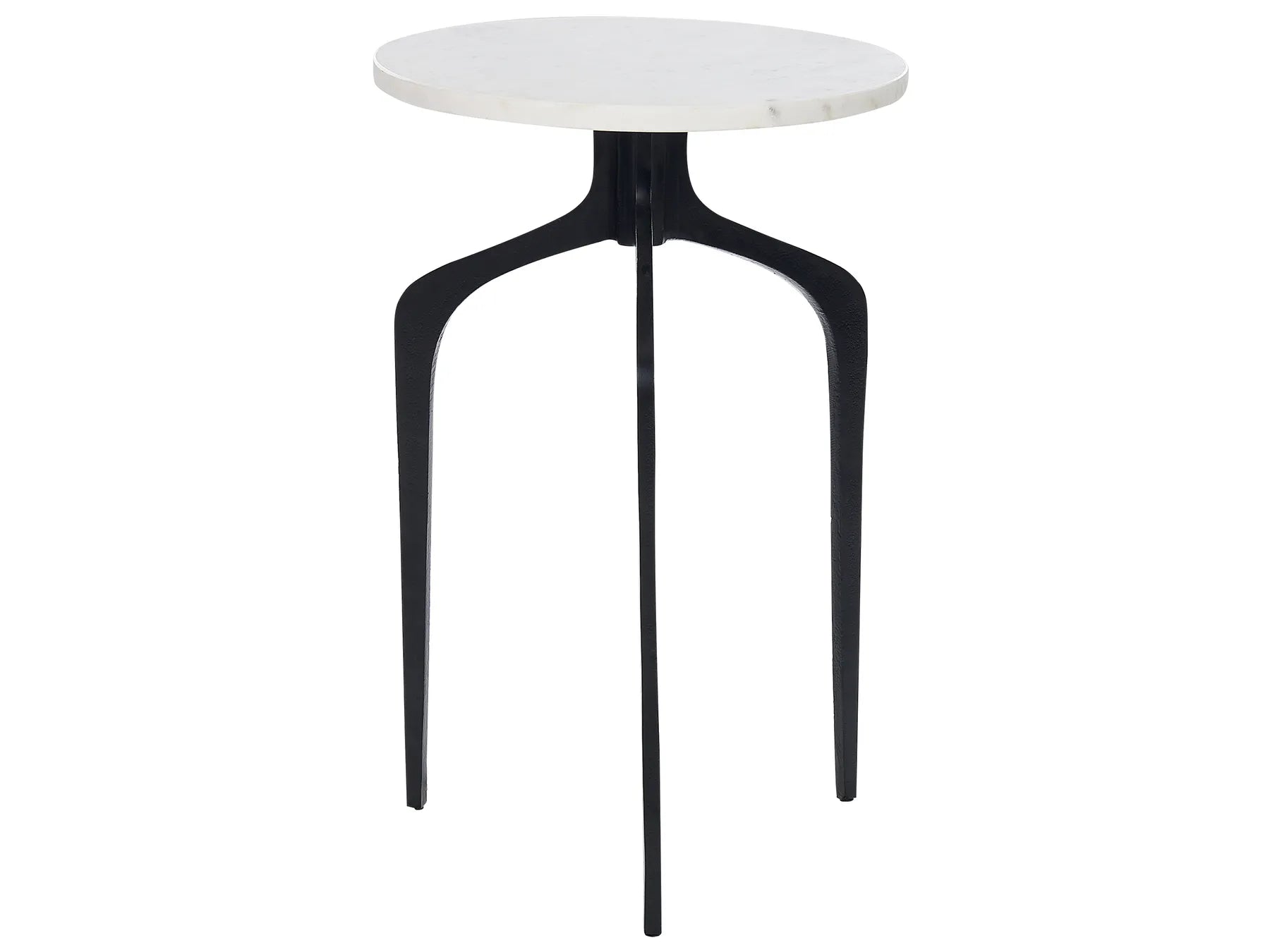 Side Table TIHOI Marble Black/ White