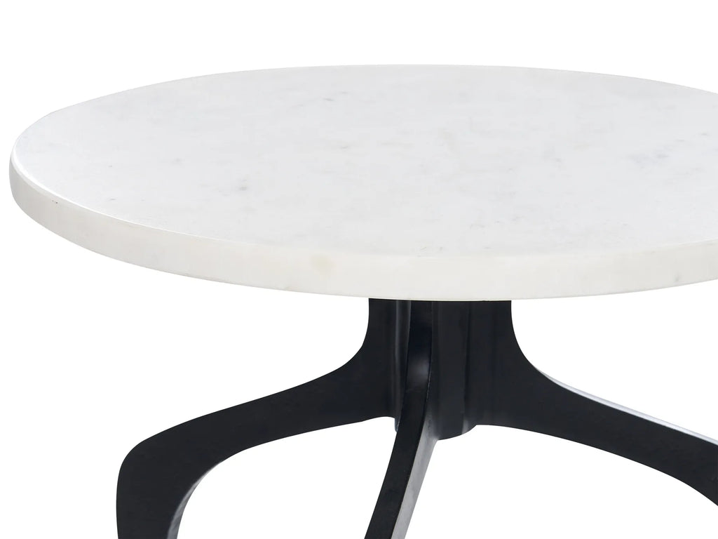 Side Table TIHOI Marble Black/ White