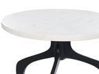 Side Table TIHOI Marble Black/ White