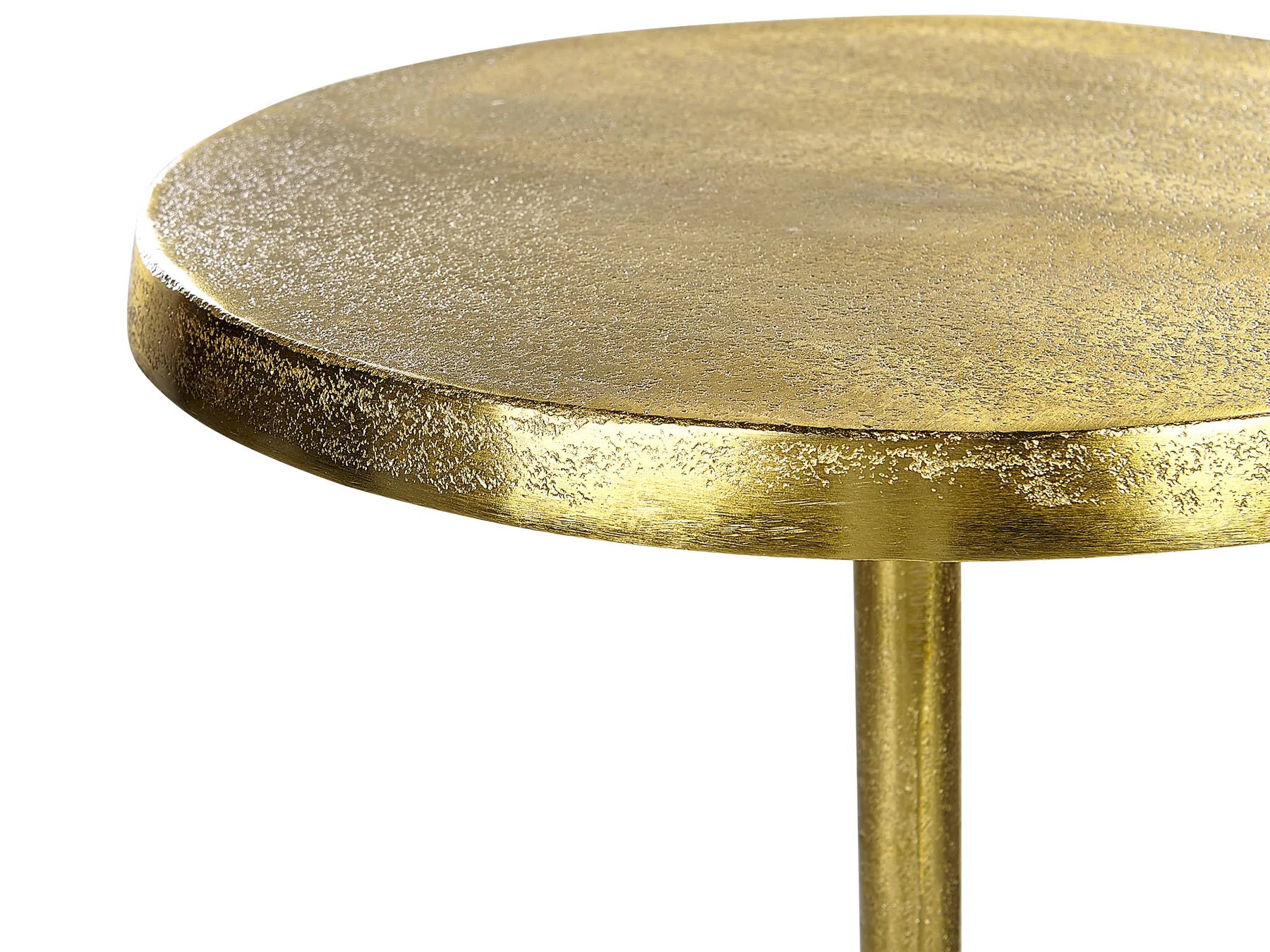 Side Table PANNOUVRE Metal Gold