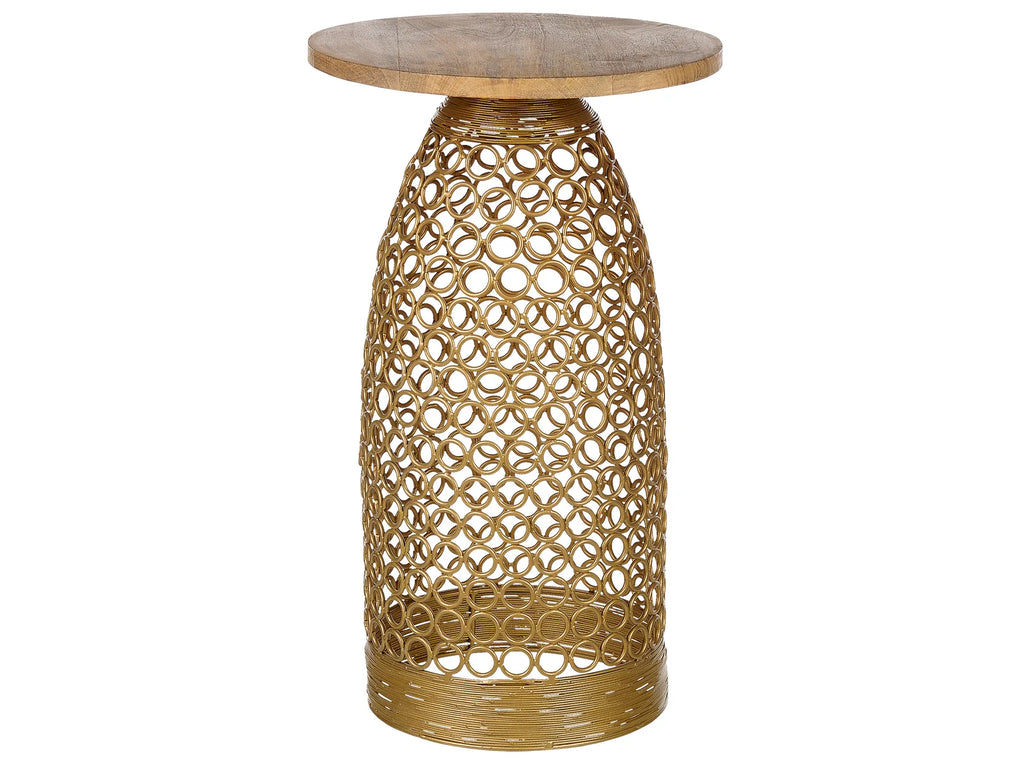 Side Table WAIHI Mango Wood Brown