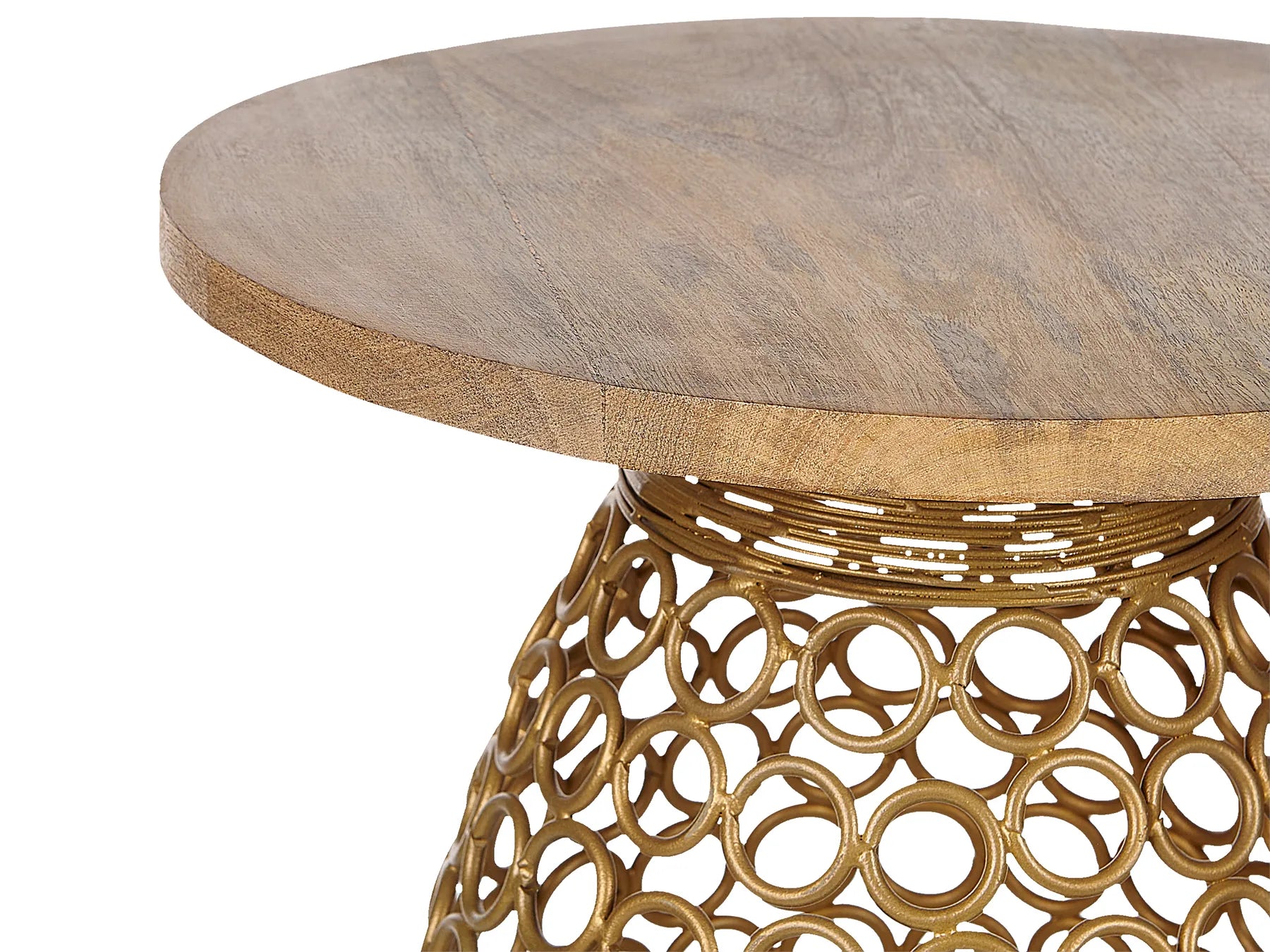 Side Table WAIHI Mango Wood Brown