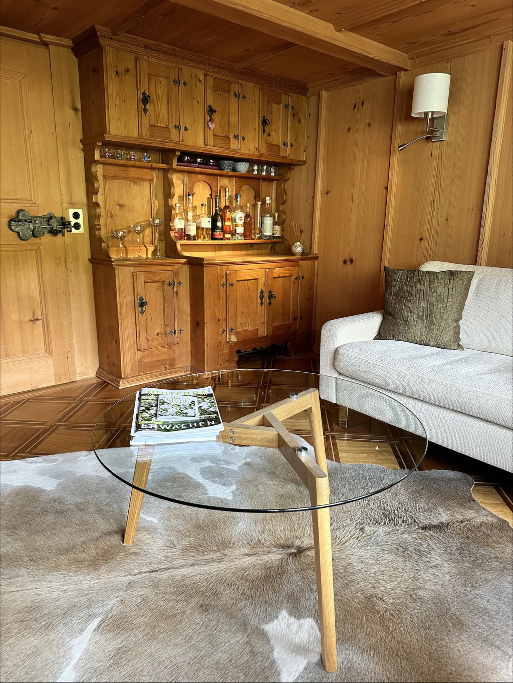 Coffee Table MINNESOTA Glass Transparent