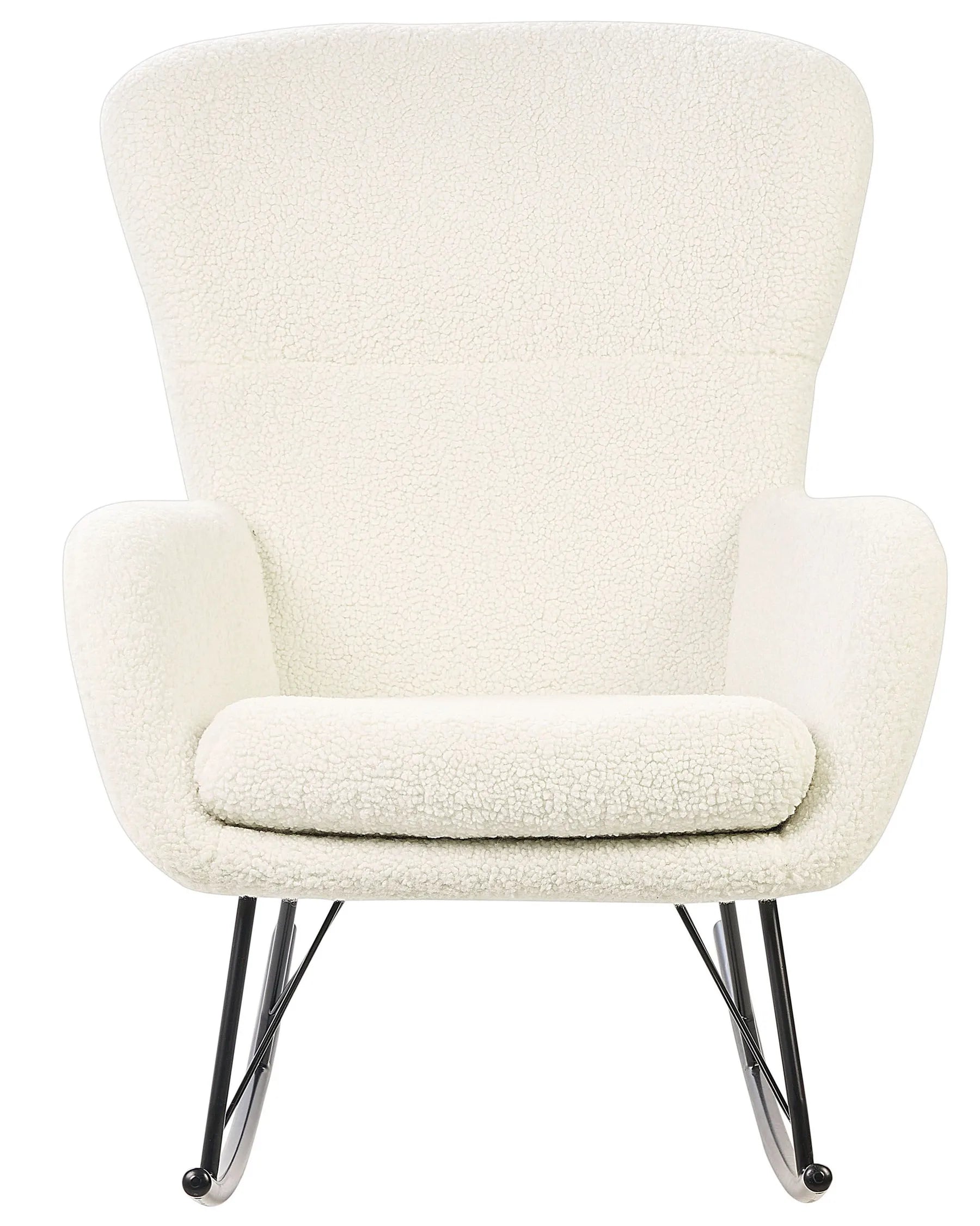 Rocking Chair ANASET Boucle Light Beige