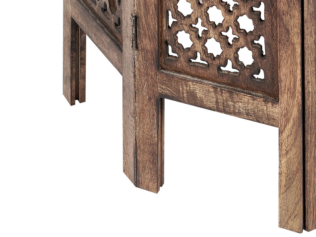Side Table KUMALI Mango Wood Brown