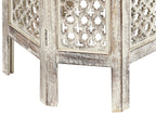 Side Table SANTRA Mango Wood Light Brown