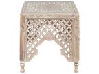 Side Table KADMA Mango Wood Light Brown