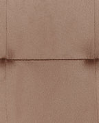 Set of 2 Dining Chairs JASMIN Velvet Brown