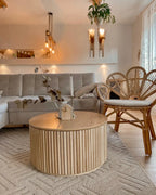 Peacock Chair FLORENTINE Rattan Natural
