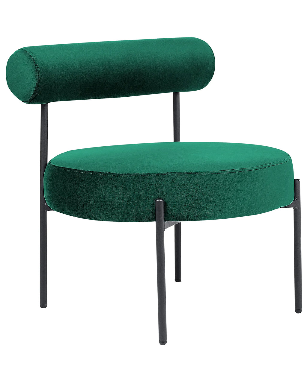 Armchair ALPHA Velvet Emerald Green