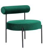 Armchair ALPHA Velvet Emerald Green