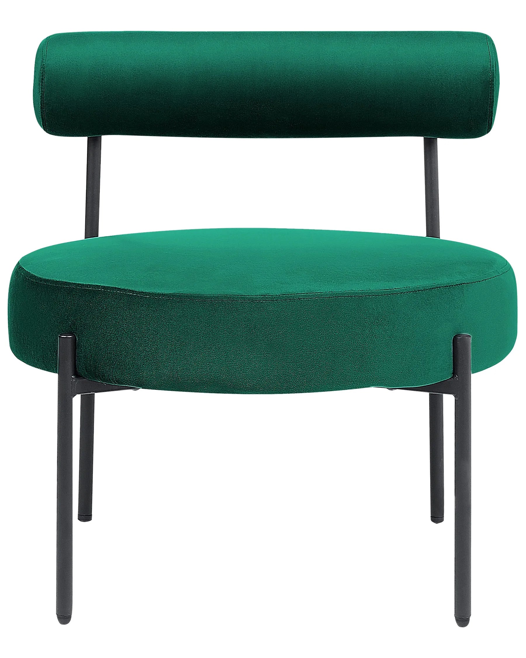 Armchair ALPHA Velvet Emerald Green