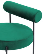 Armchair ALPHA Velvet Emerald Green