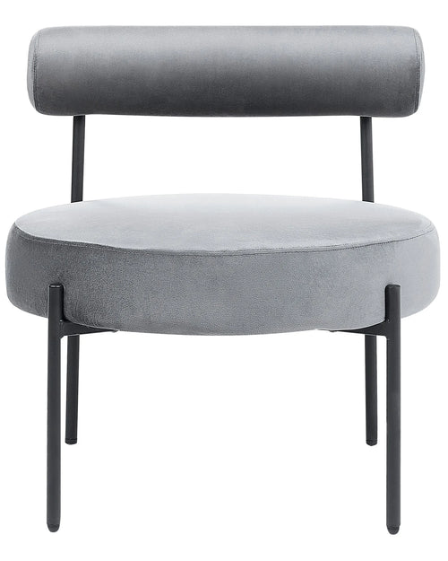 Armchair ALPHA Velvet Grey
