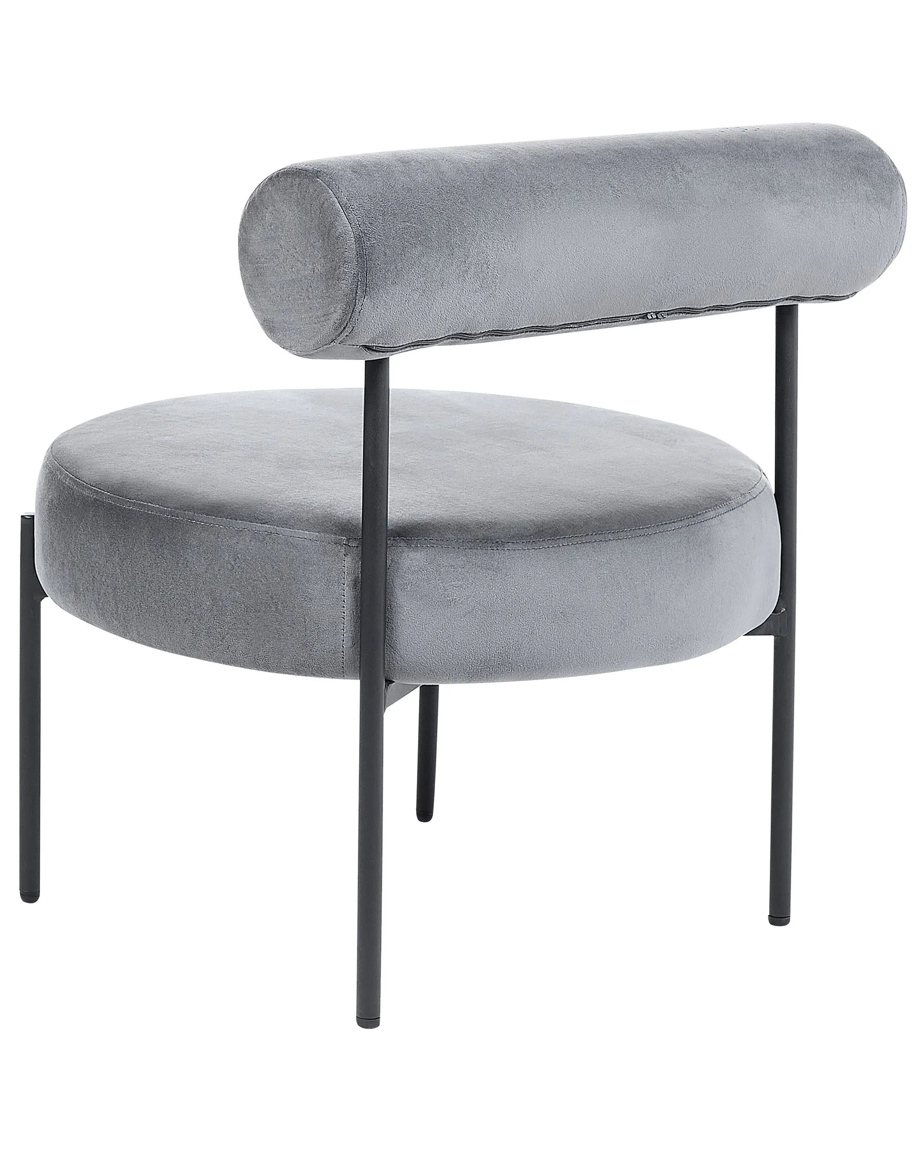 Armchair ALPHA Velvet Grey