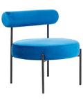 Armchair ALPHA Velvet Navy Blue