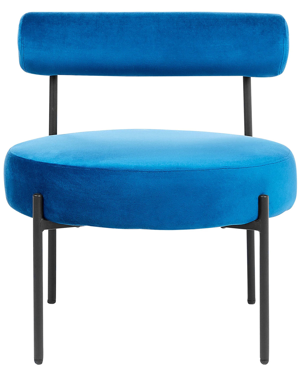 Armchair ALPHA Velvet Navy Blue