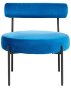 Armchair ALPHA Velvet Navy Blue