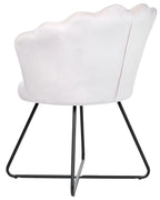 Armchair LOVELOCK Velvet Off-White