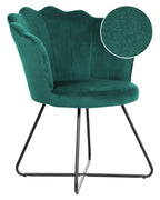 Armchair LOVELOCK Velvet Emerald Green