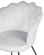 Armchair LOVELOCK Velvet Grey
