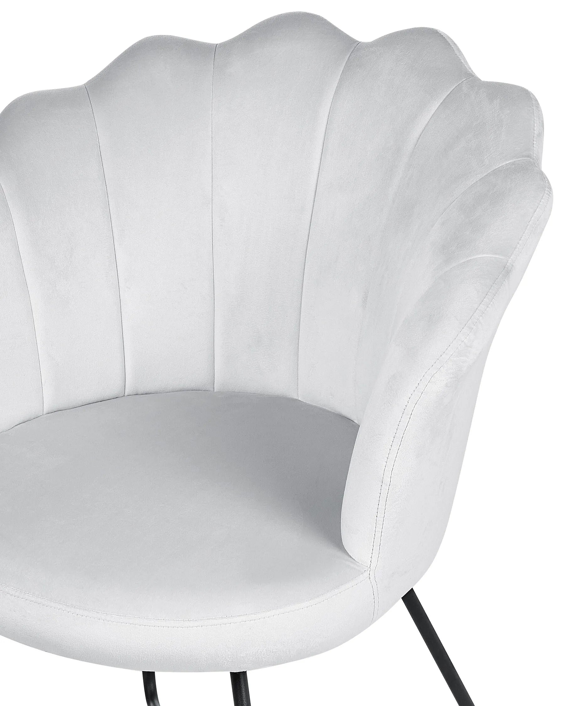 Armchair LOVELOCK Velvet Grey