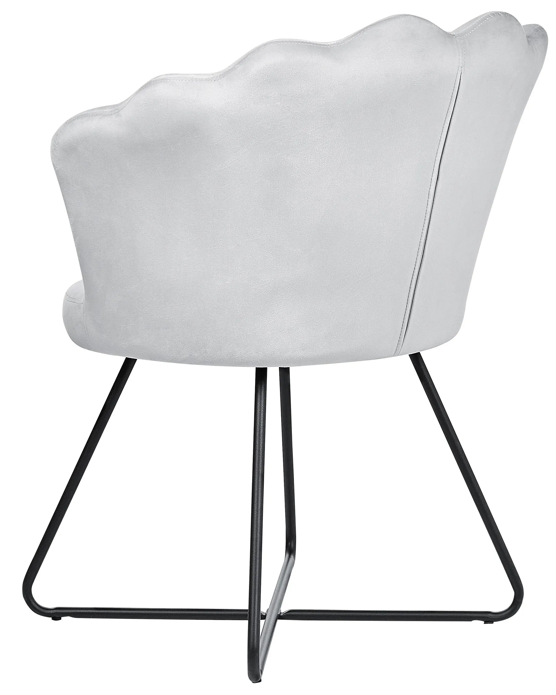 Armchair LOVELOCK Velvet Grey