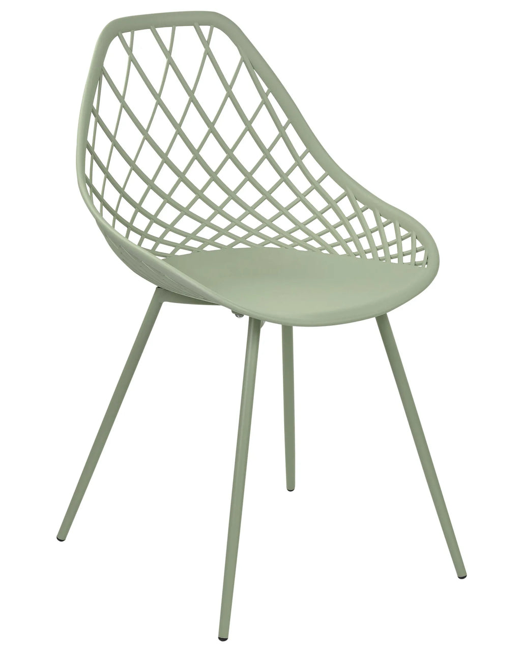 Set of 2 Dining Chairs CANTON II Green