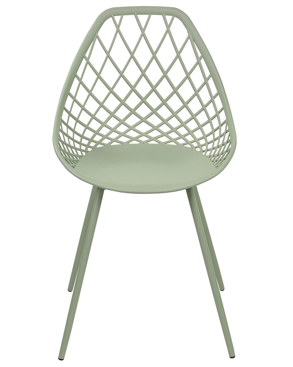 Set of 2 Dining Chairs CANTON II Green