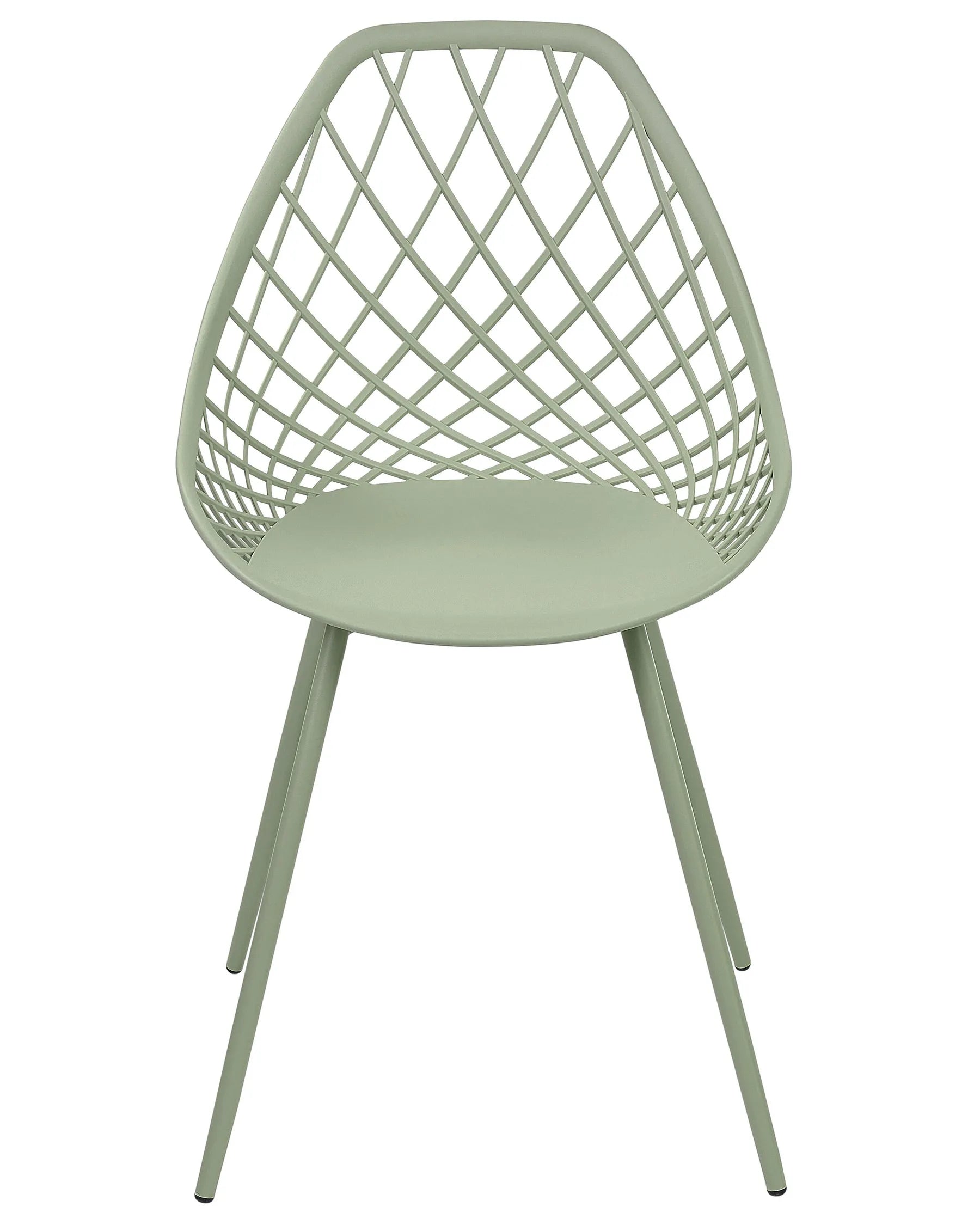 Set of 2 Dining Chairs CANTON II Green