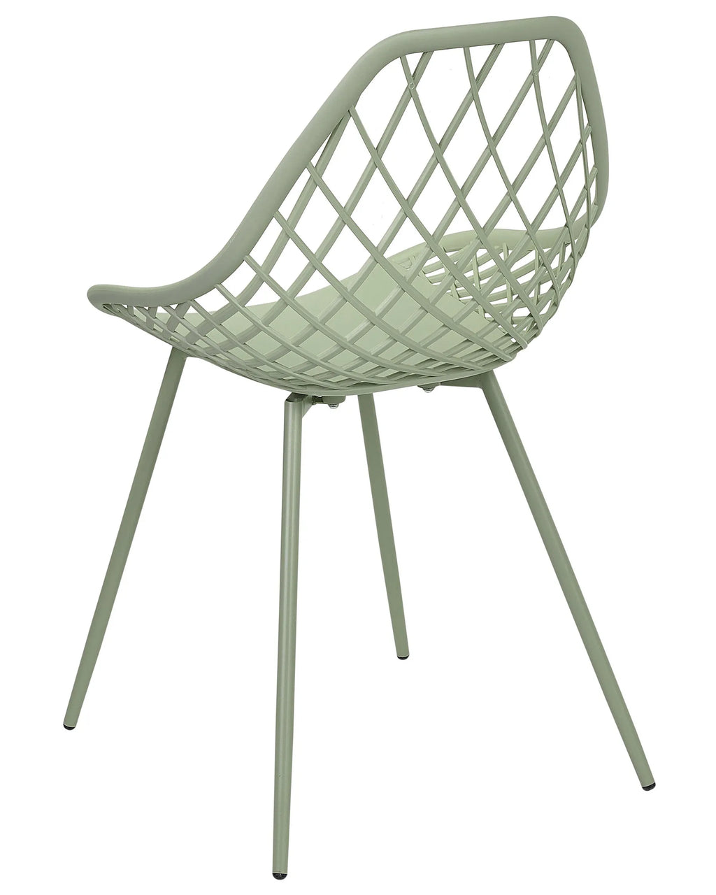 Set of 2 Dining Chairs CANTON II Green