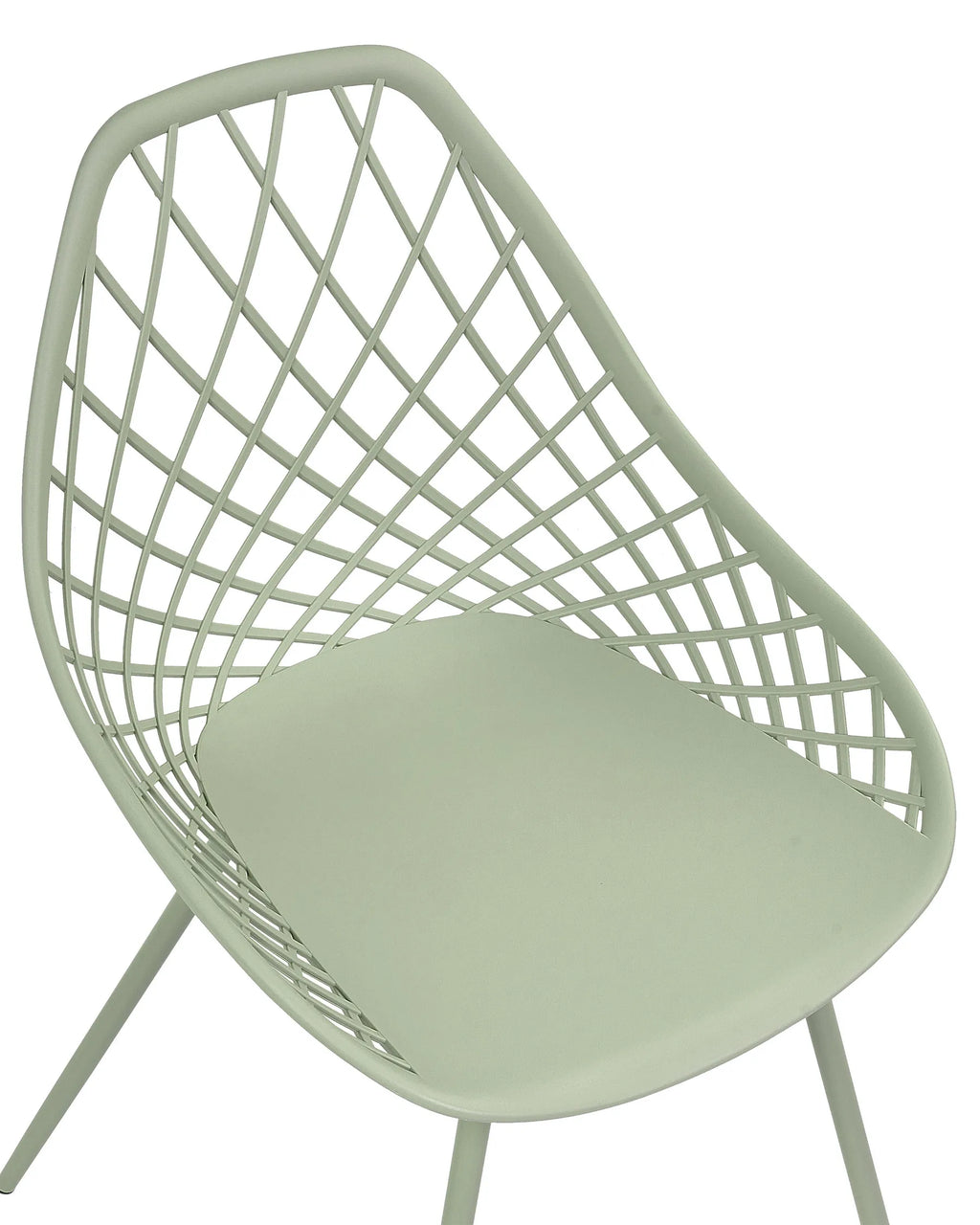 Set of 2 Dining Chairs CANTON II Green