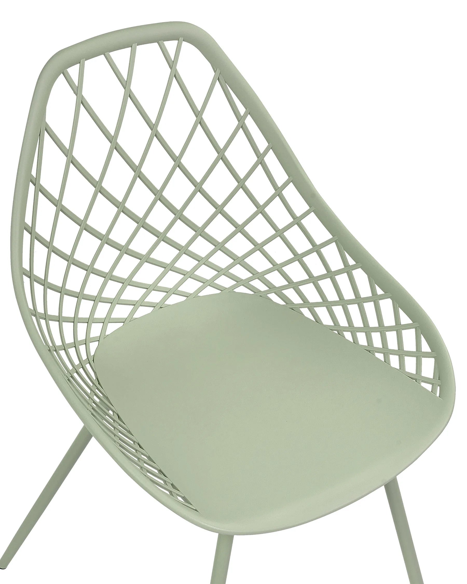 Set of 2 Dining Chairs CANTON II Green