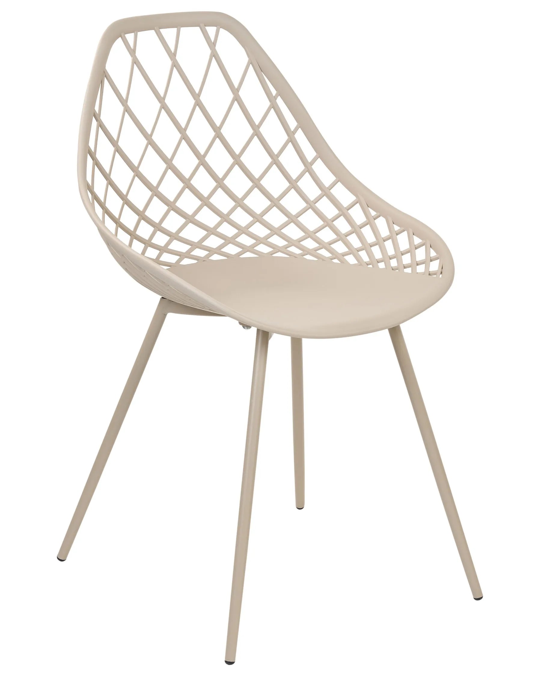 Set of 2 Dining Chairs CANTON II Beige