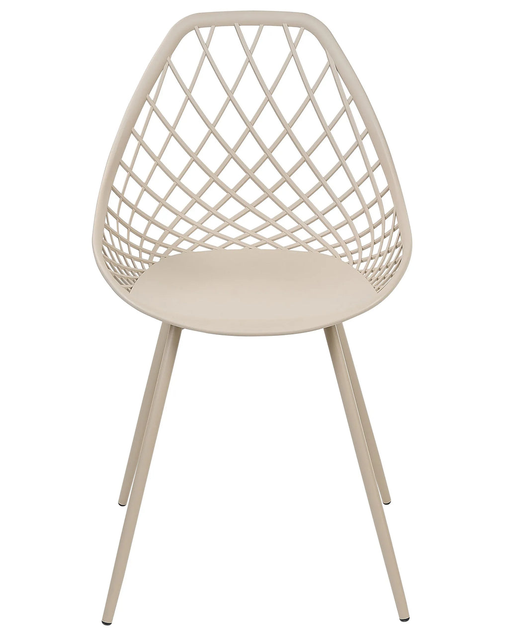 Set of 2 Dining Chairs CANTON II Beige